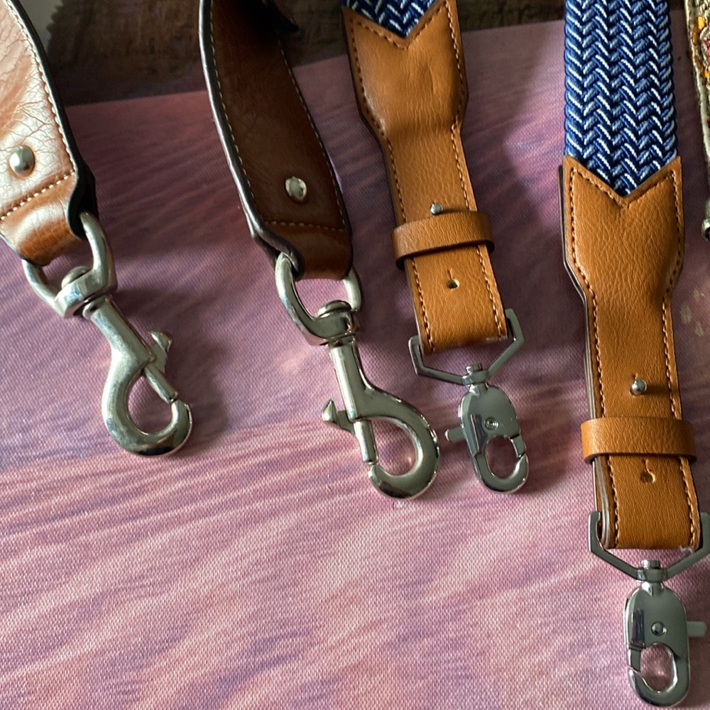 Lot of 4 Blue Estella and more strap Replacement.